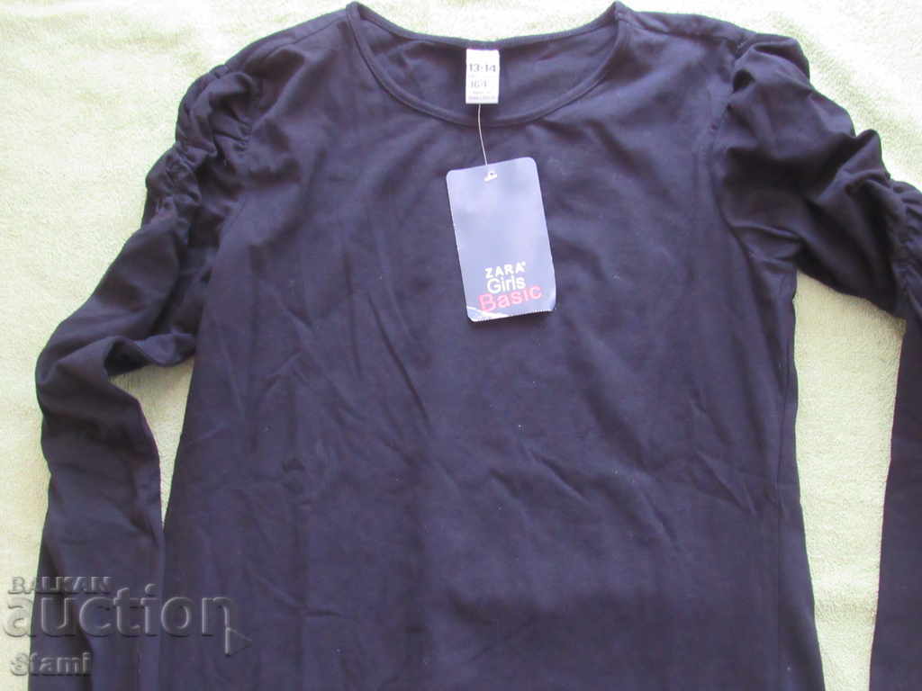 Black ZARA blouse for girl, size 164, new - 7 Black ZARA blouse for girl, size 164, new - 7