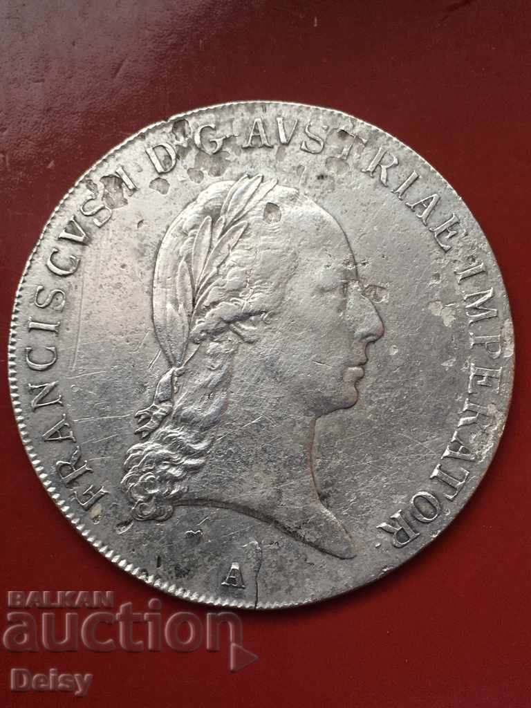Austria 1 Thaler Francis 1810г. argint