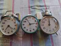 alarm clocks 3pcs