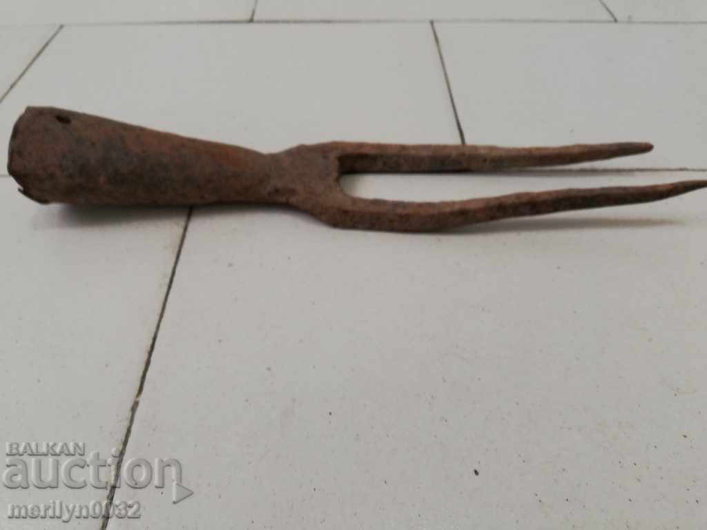 Double tooth, beet harvester, wrought iron - 7