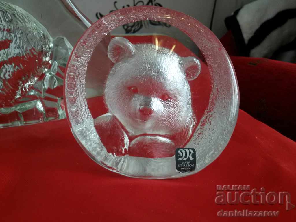 Statuetă de design de cristal cu preț € 78.00 | 152.56 BGN