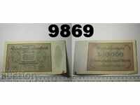 Германия 500000 марки 1923 XF P88 Рядка банкнота