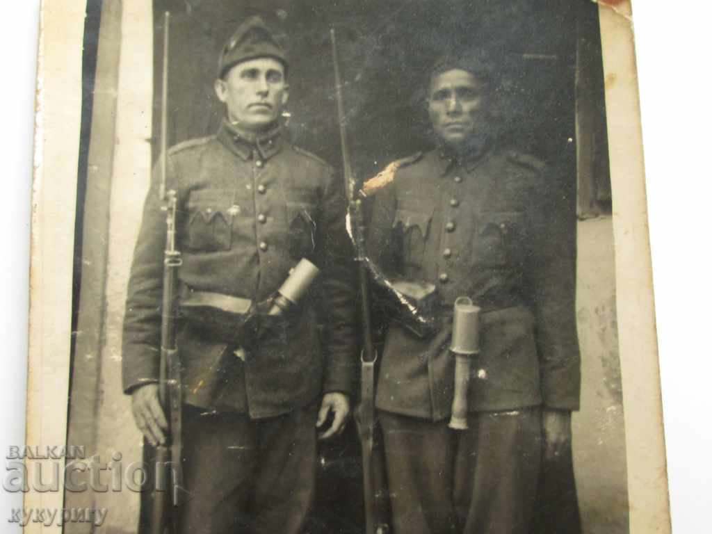 Two Old War Military Photos First World War - 6 Two Old War Military Photos First World War - 6