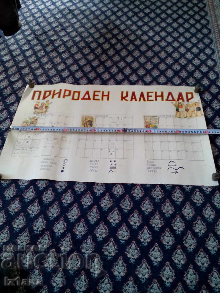 Old School Bulletin Board, Nature Calendar - 6