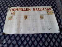 Старо ученическо табло,Природен календар