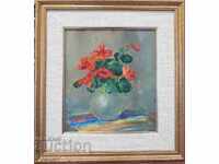 Imagine Stoyan Vasilev Natura moartă Fete latine m.b. 1937 ORIGINAL