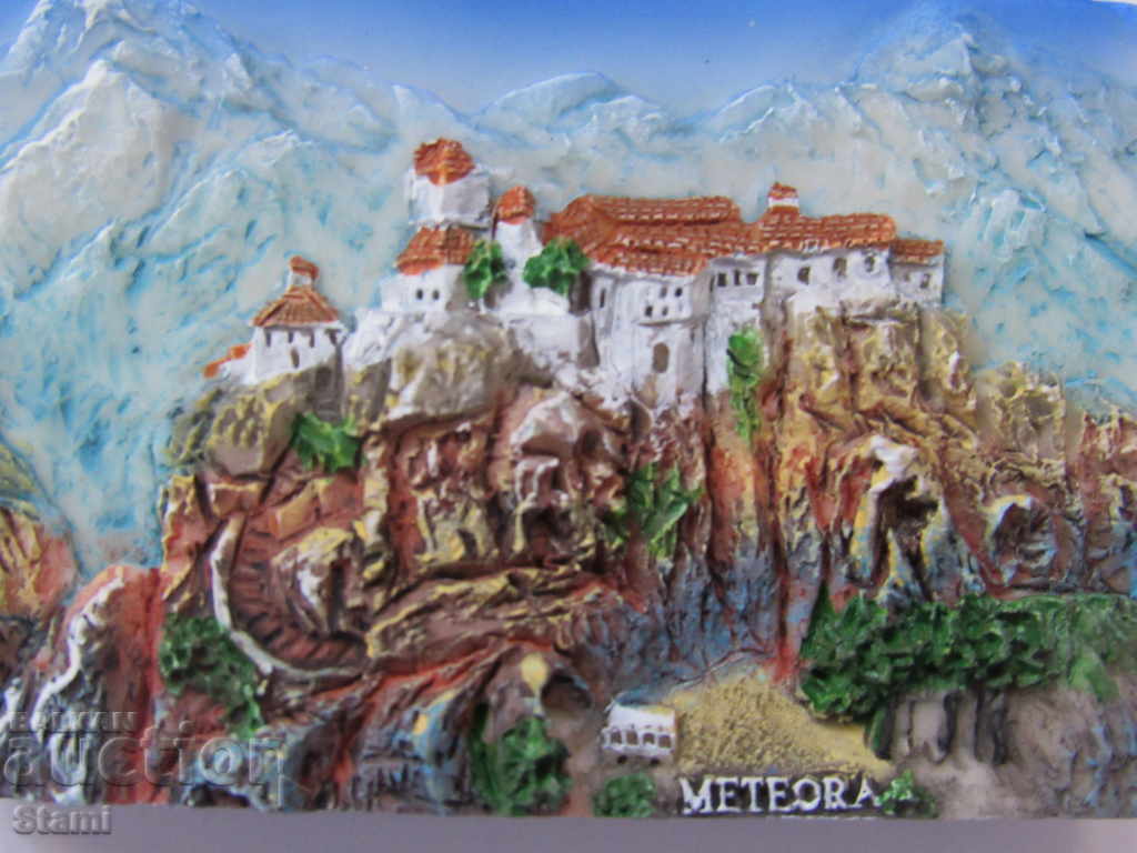 Auction 3D Magnet from Meteora, Greece-series-15 Auction 3D Magnet from Meteora, Greece-series-15