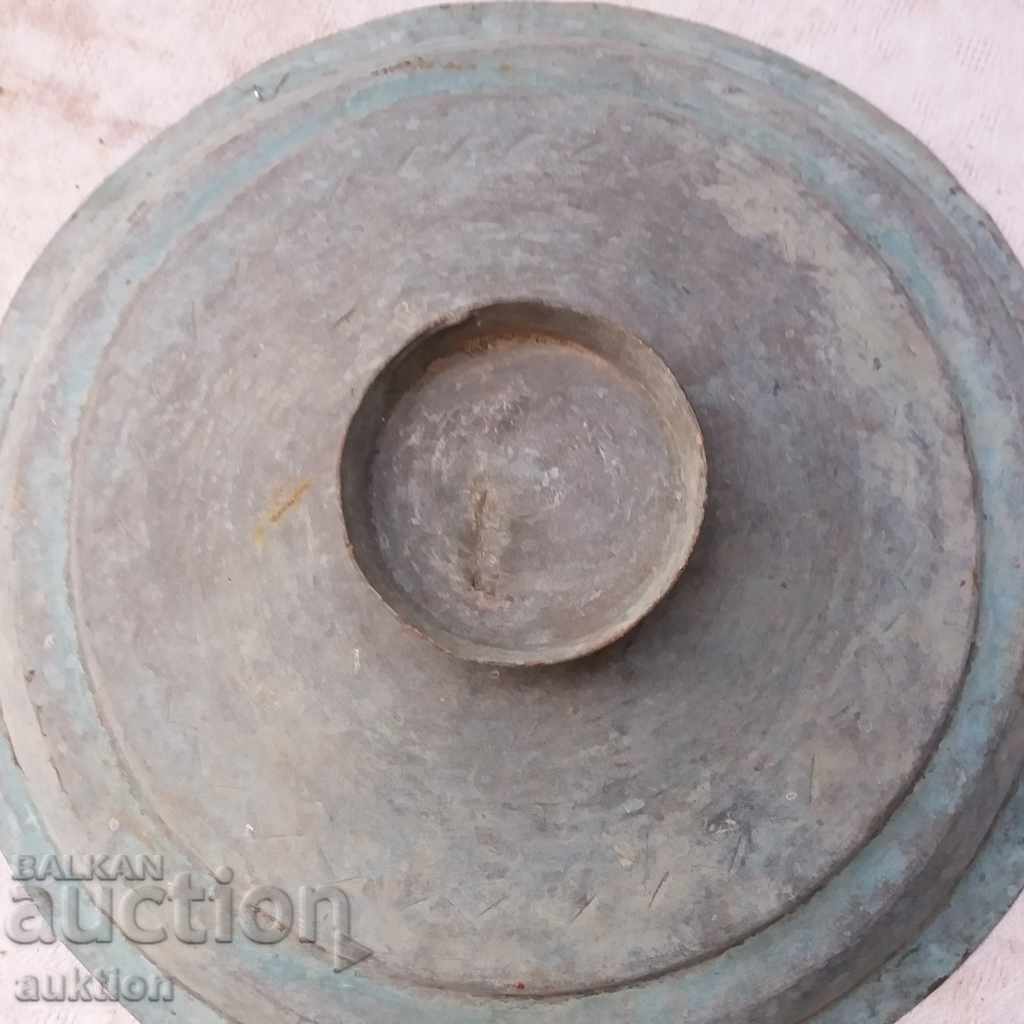 OLD WROUGHT COPPER SAUCE, FRUIT BOWL WITH INCRUTATION - 6 OLD WROUGHT COPPER SAUCE, FRUIT BOWL WITH INCRUTATION - 6