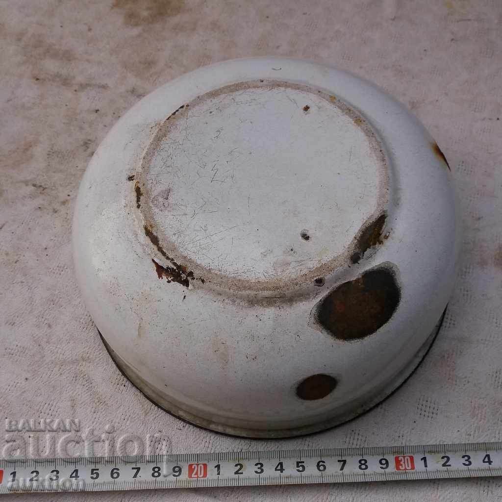 Delivery of OLD SOC. ENAMEL FRUIT BOWL Delivery of OLD SOC. ENAMEL FRUIT BOWL