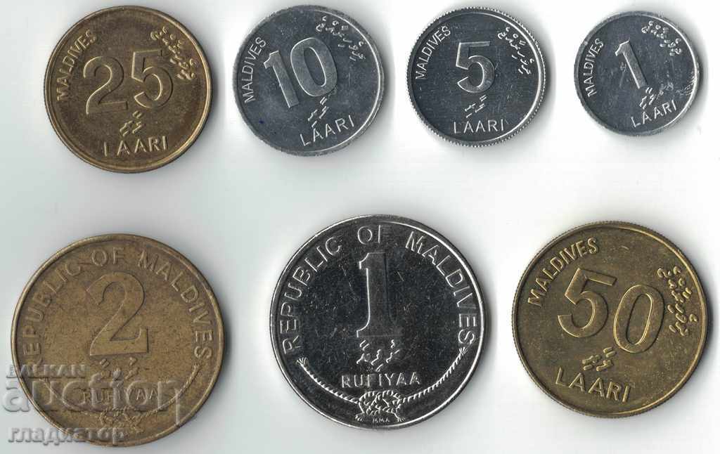 Lot coins Maldives