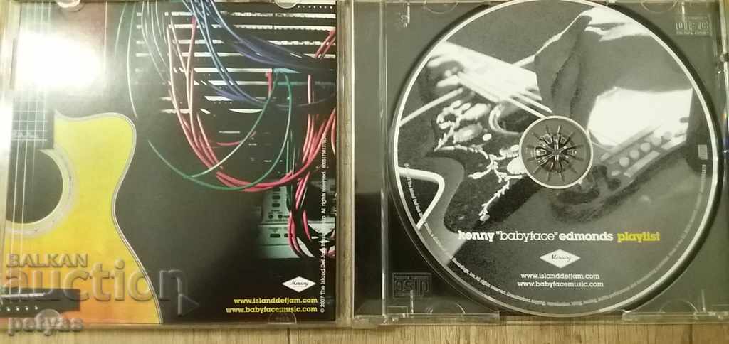 SD - Kenny Babyface Edmonds - PLAYLIST cu preț 5.50 BGN | € 2.81 SD - Kenny Babyface Edmonds - PLAYLIST cu preț 5.50 BGN | € 2.81