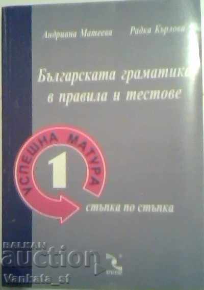 Bulgarian grammar in rules and tests