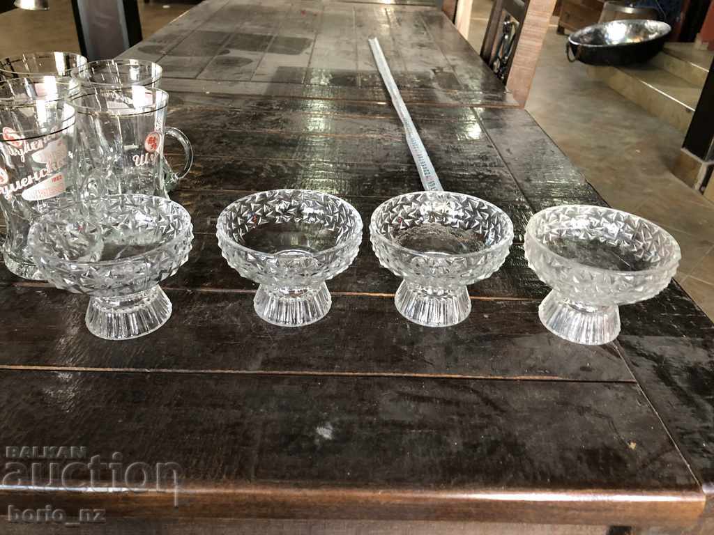 9668. SERVICE PACKAGING FOR MASSIVE GLASS ICE CREAM with price 10.00 BGN | € 5.11 9668. SERVICE PACKAGING FOR MASSIVE GLASS ICE CREAM with price 10.00 BGN | € 5.11