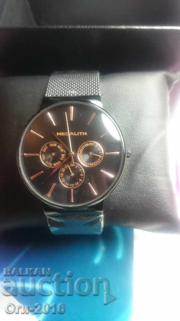 Часовник MEGALITH с цена 30.00 лв. | € 15.34 Часовник MEGALITH с цена 30.00 лв. | € 15.34