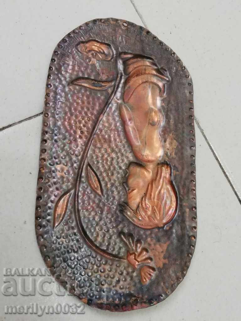 Бакърено пано украса барелеф - 7 Бакърено пано украса барелеф - 7