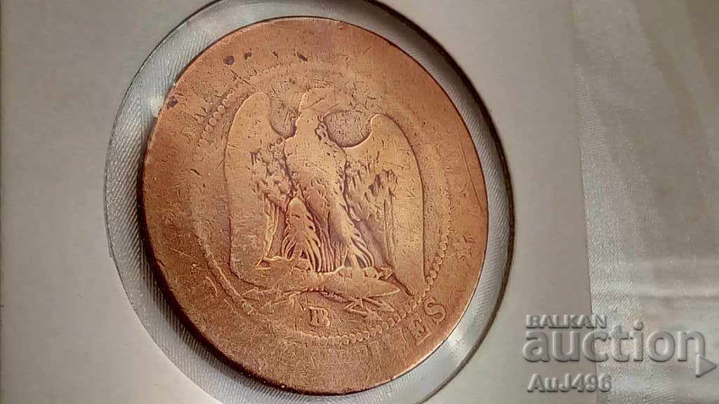 DIX CENTIMES 1854 - 7