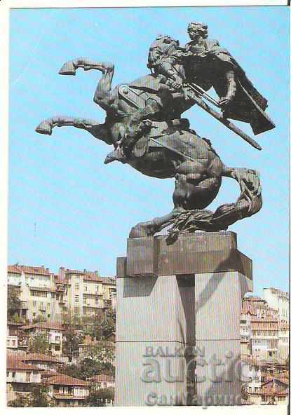 Card Bulgaria Bulgaria V.Tarnovo Monumentul lui Asenovtsi 3 *