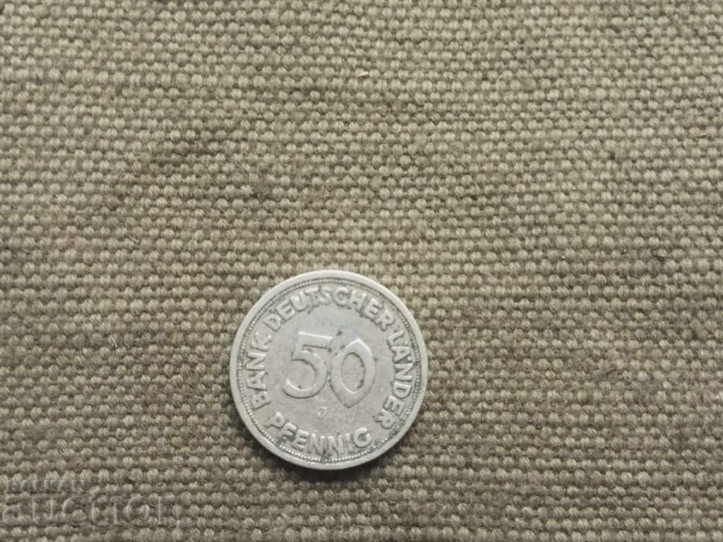 50 Pfennig 1949 Germany 50 Pfennig 1949 Germany