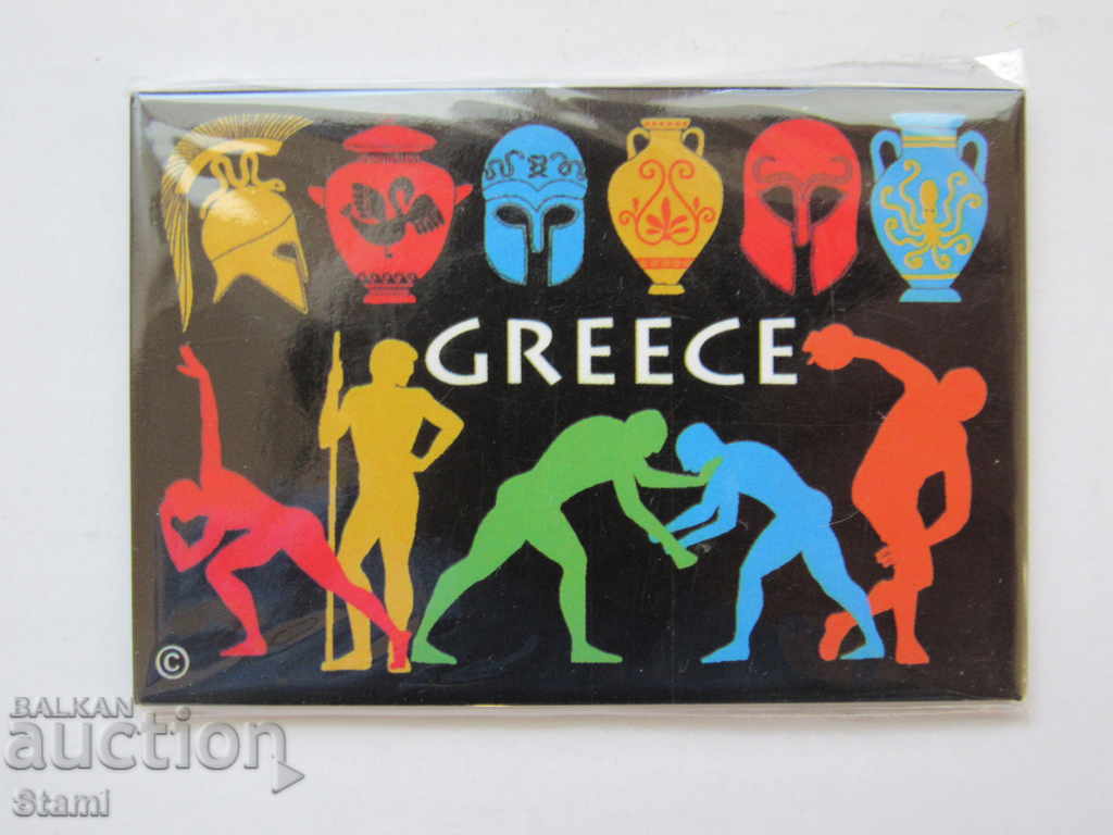 Metal Magnet from Greece, Greece-series-21