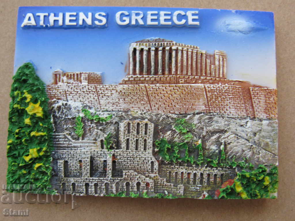 3D магнит от Атина, Гърция-серия-29