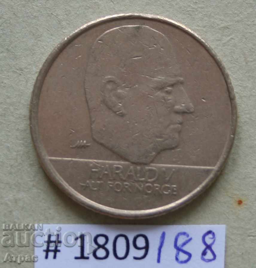 10 Kron 1995 Norway with price € 1.23 | 2.41 BGN