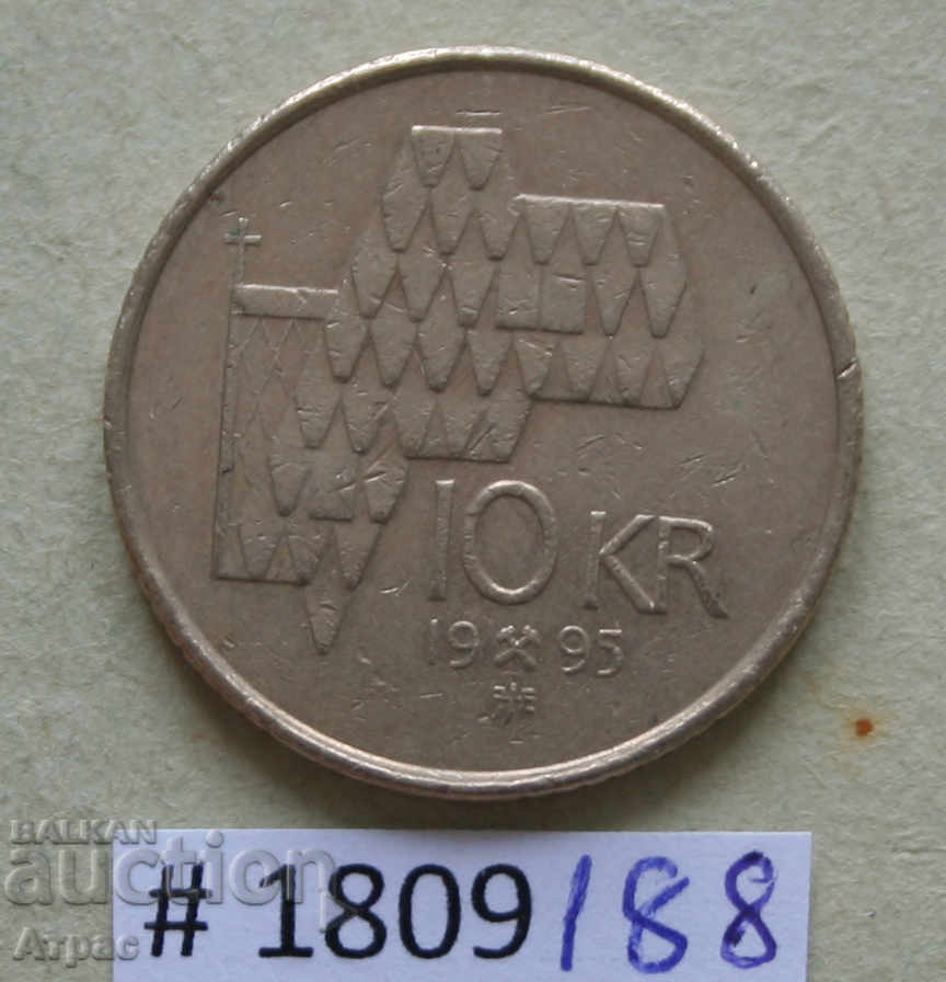 10 крони 1995 Норвегия