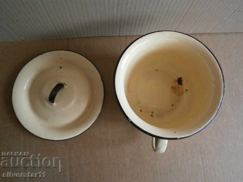 Παράδοση σμαλτωμένο δοχείο Παράδοση σμαλτωμένο δοχείο