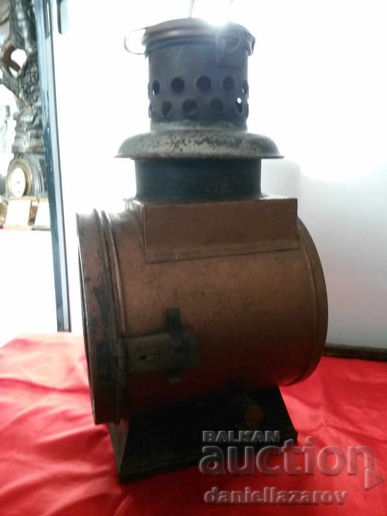 Imens felinar vechi german pe gaz pentru calea ferată cu preț € 145.00 | 283.60 BGN