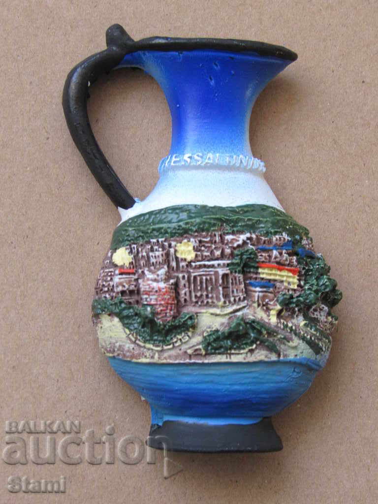 Magnet amphora 3D din Salonic, seria Grecia-32