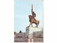 Κάρτα Βουλγαρία Tolbuhin Το μνημείο του Khan Asparuh 1 *