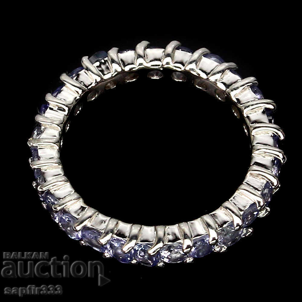 Auction UNIQUE FINE RING WITH NATURAL TANZANITES Auction UNIQUE FINE RING WITH NATURAL TANZANITES