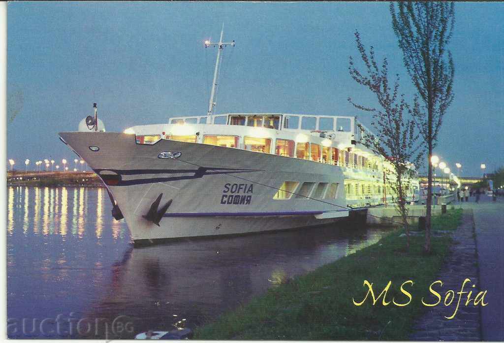 Postcard, ship "Sofia"