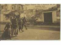 cutremur carte poștală veche în Calabria 1908.