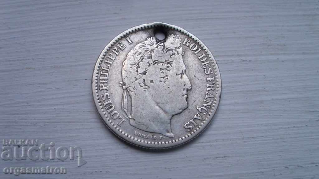 Frances Silver 2 Franca 1841 2 Francs Louis Philippe - 6 Frances Silver 2 Franca 1841 2 Francs Louis Philippe - 6