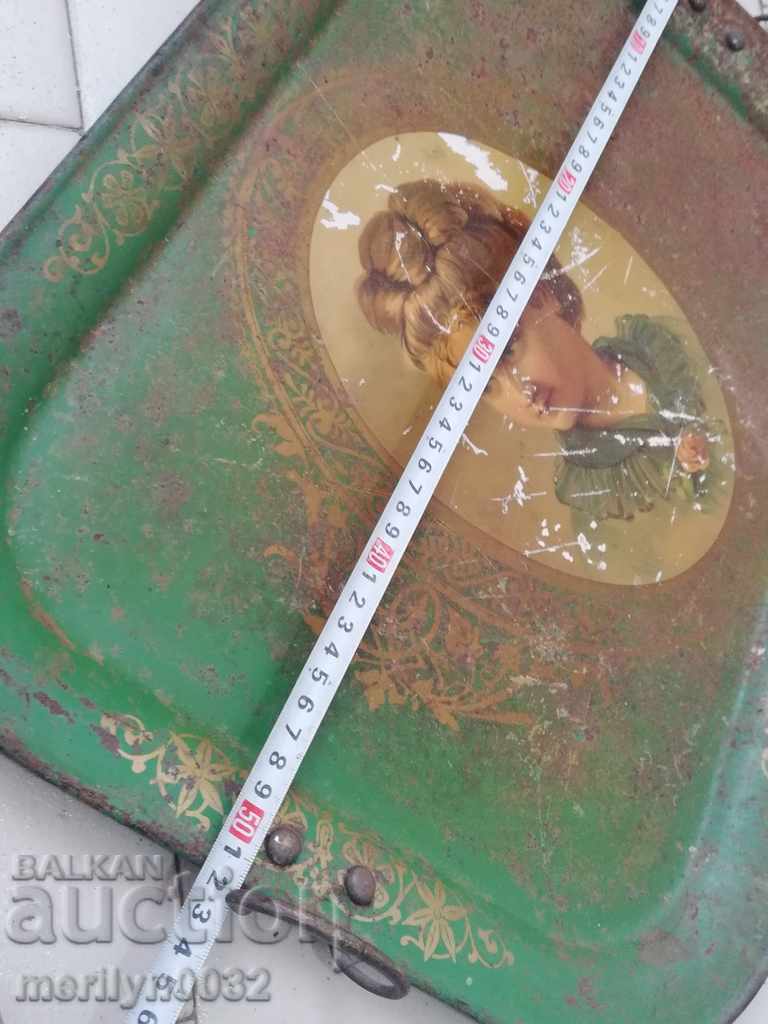 Delivery of Old tray, tray, tray, Principality of Bulgaria