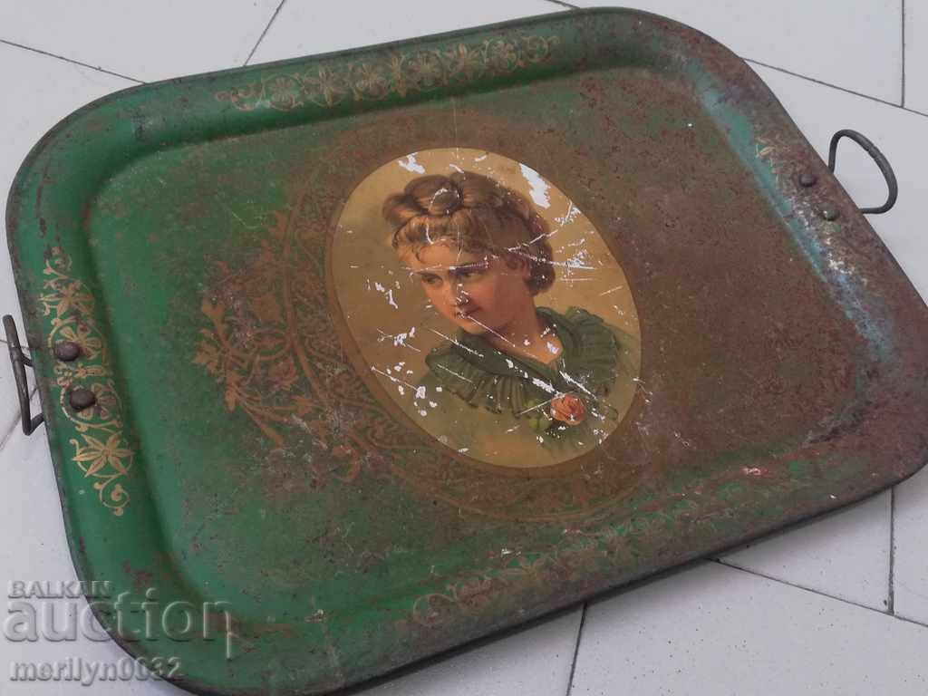 Old tray, tray, tray, Principality of Bulgaria - 5