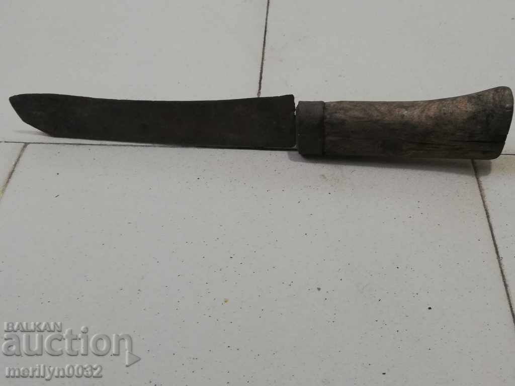Auction Old forged rural knife primitive Auction Old forged rural knife primitive