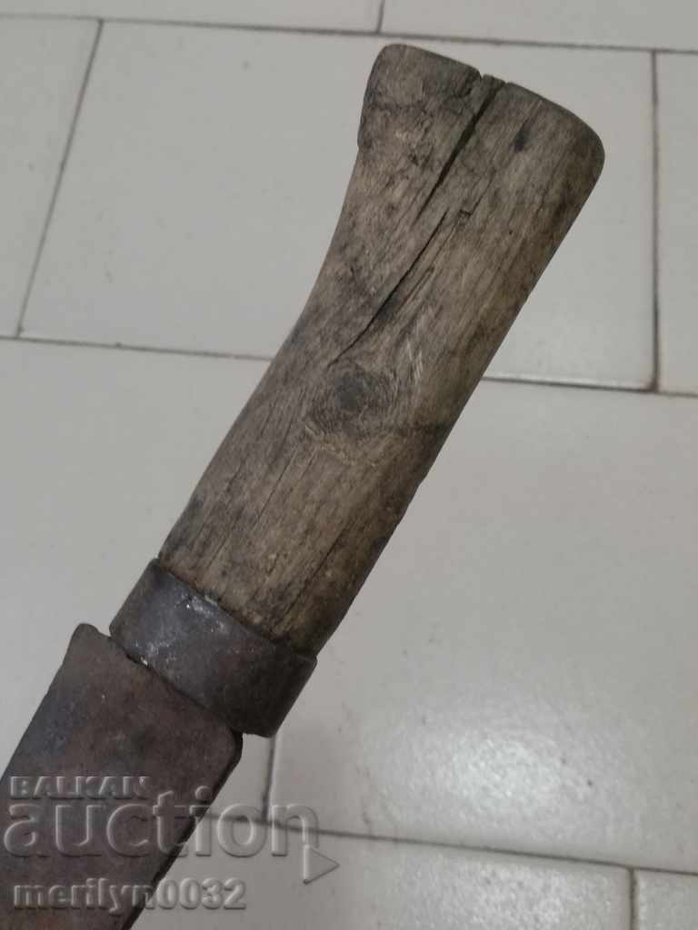 Old forged rural knife primitive - 5 Old forged rural knife primitive - 5