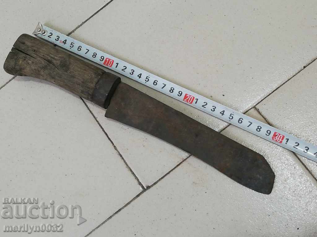 Old forged rural knife primitive - 6 Old forged rural knife primitive - 6