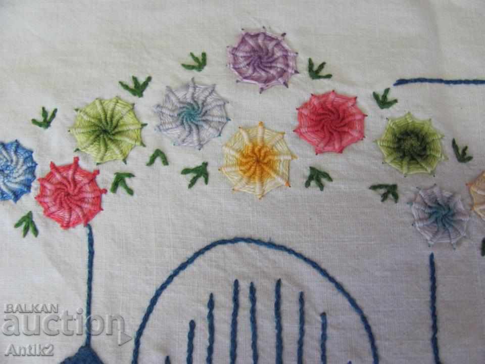 Delivery of 19th Century World War One Hand Embroidered Box, Mower Delivery of 19th Century World War One Hand Embroidered Box, Mower