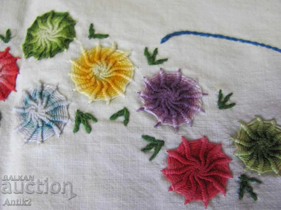 19th Century World War One Hand Embroidered Box, Mower - 5 19th Century World War One Hand Embroidered Box, Mower - 5