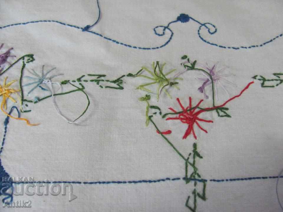 19th Century World War One Hand Embroidered Box, Mower - 7 19th Century World War One Hand Embroidered Box, Mower - 7