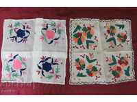 19th Century 2 Hand Embroidered Tablecloths, Thielslafer