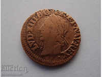 France Louis XIII 2 Torsion 1643 Rare