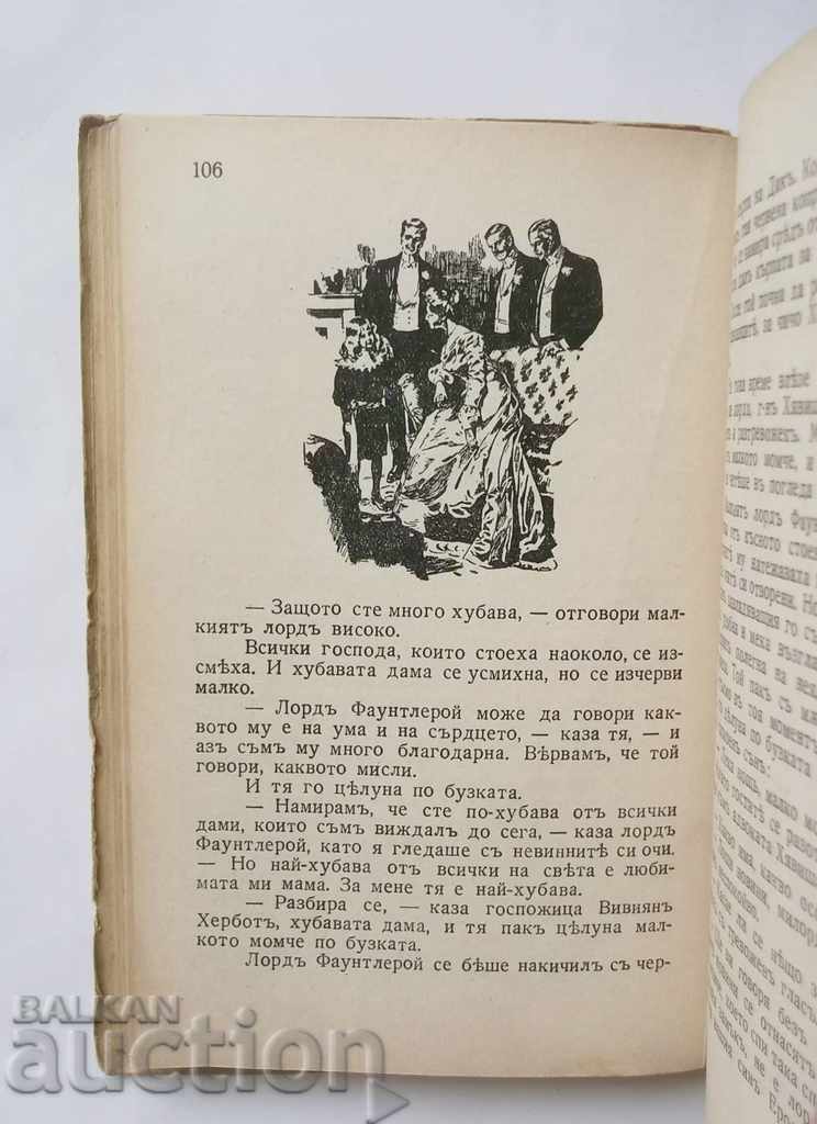 Delivery of The Little Lord Faunleroy - Francis Hodgson Burnett 1939 Delivery of The Little Lord Faunleroy - Francis Hodgson Burnett 1939