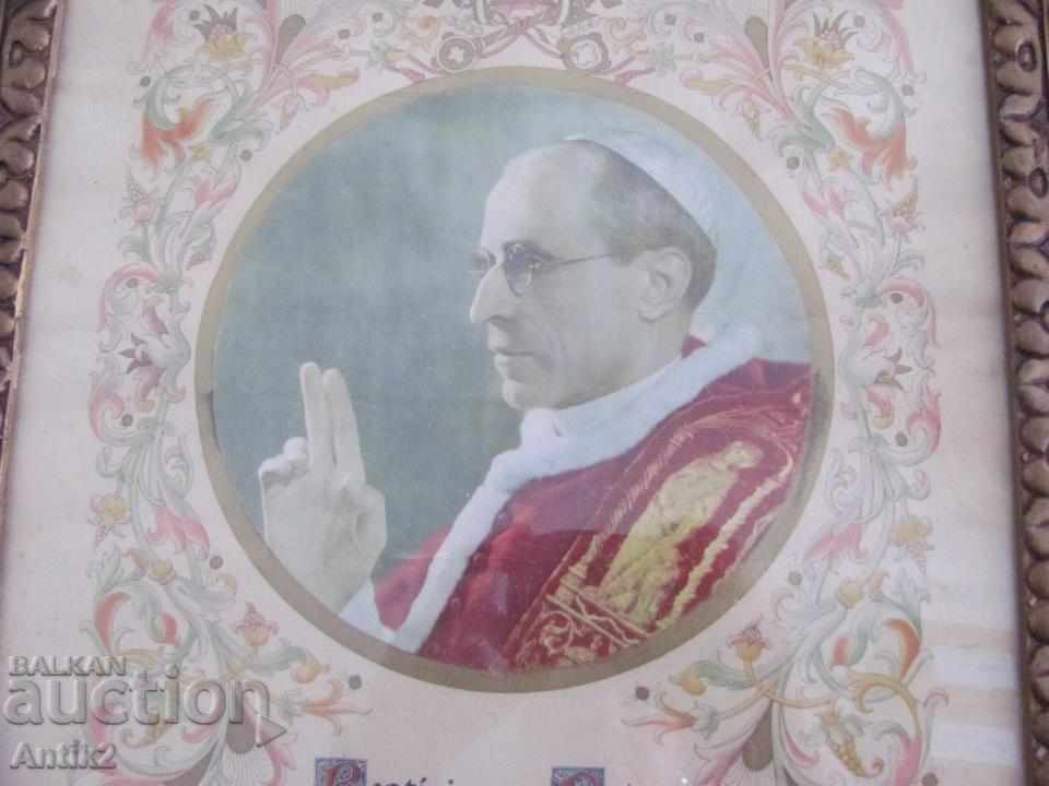 Δεύτερο Παγκόσμιο Πόλεμο Πορτραίτο Έγγραφο Πάπας PIUS 12 Γερμανία με τιμή 200.00 BGN | € 102.26 Δεύτερο Παγκόσμιο Πόλεμο Πορτραίτο Έγγραφο Πάπας PIUS 12 Γερμανία με τιμή 200.00 BGN | € 102.26