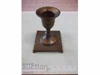 Candlestick Bronze for one candle - 94,6 g