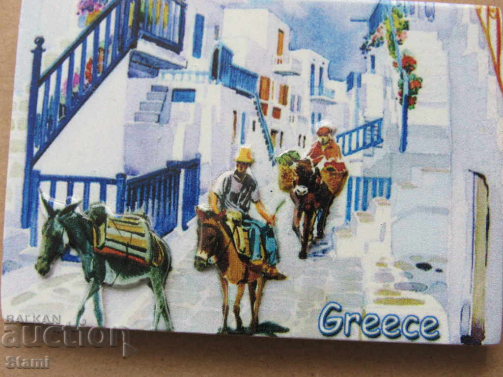 Auction  3D magnet from Santorini, Greece-series-39