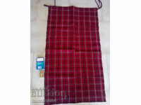 Wool apron, size 85x48 cm., no marks