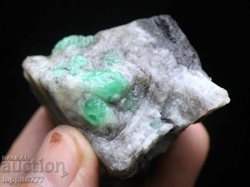 Auction emerald emerald beryl of a matrix unique Auction emerald emerald beryl of a matrix unique